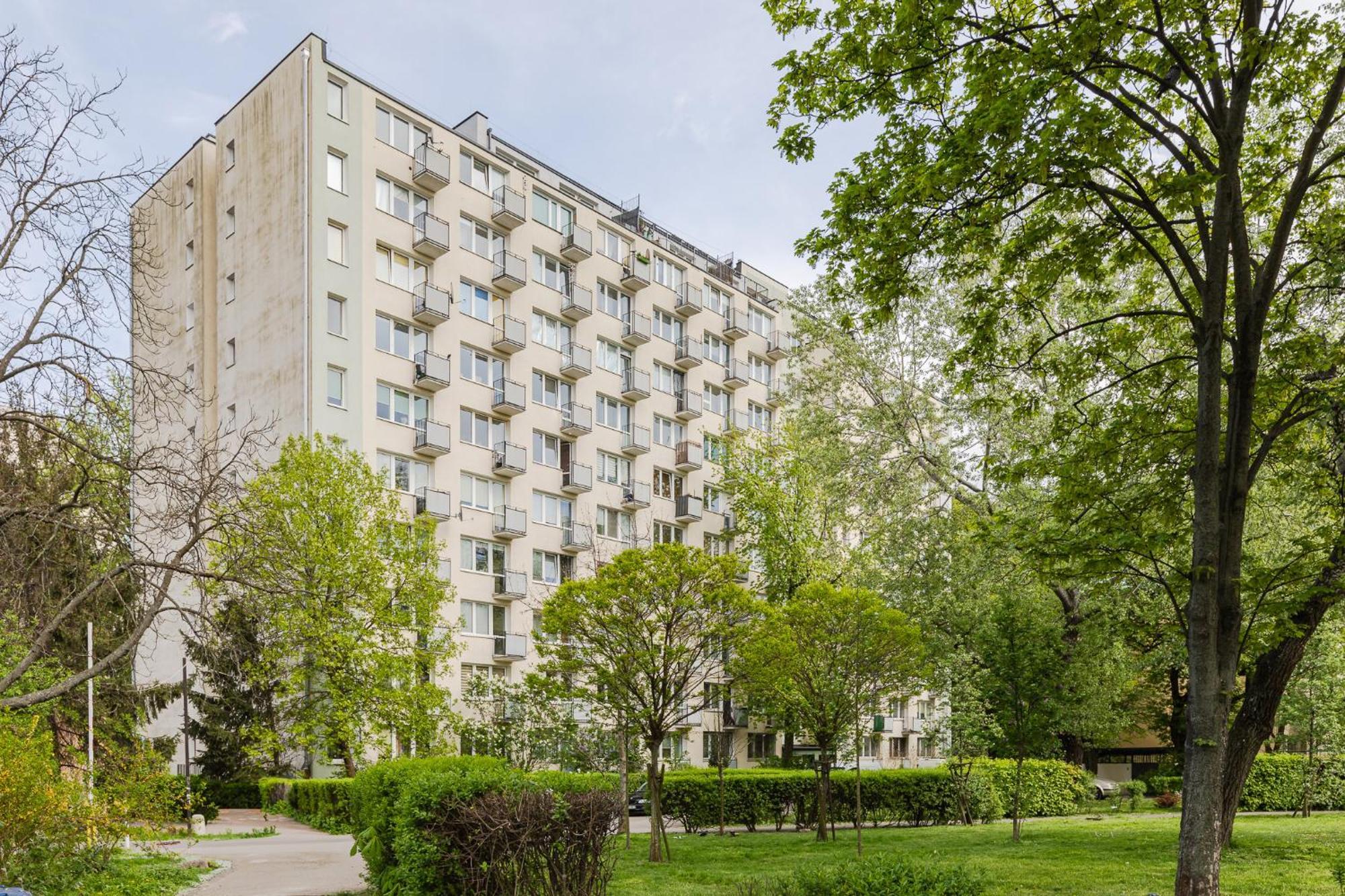 Superapart Saska 48A, Sleek 6Th-Floor Studio With Balcony & Elevator Access Warsaw Luaran gambar